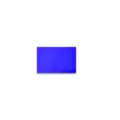 Solid blue felt Christmas placemat for heat-resistant table protection - Rectangle / Regular Fit / Dark Blue