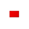 Festive vibrant red felt Christmas table mat for holiday kitchen dining table decor. - Rectangle / Regular Fit / Red