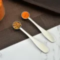 Stainless steel tea spoon single head measuring spoon kitchen seasoning coffee spoon - Single Head Teaspoon 2 Pieces