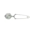 Stainless steel tea infuser ball with squeeze handle, mesh strainer for loose leaf tea. - 5.2cm Clips
