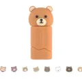 Cute Bear Correction Tape Decorative Diary Student Stationery Brown Animal Variant Style - Teddy Bear