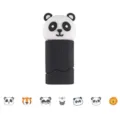 Cute animal decorative correction tape for student journaling, soft rubber panda design SKU. - Panda
