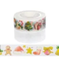 Weihnachten Washi Tape dekoratives Klebeband fur Tagebuch DIY Basteln Geschenkverpackung schon - F-04