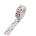 Dekorative Kaktus Washi Klebeband Rolle fuer Tagebuch Planung und Bastelarbeiten. - P-22