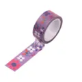 Violettes Blumen Schmetterling Washi Tape dekorativer Aufkleber fur Tagebuch Basteln DIY Projekt - P-66 Lila Schmetterling