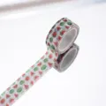 Cute watermelon washi tape for journaling and DIY crafts, narrow decorative masking tape. - P-12 Watermelon