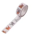 Niedliches Katzen Washi Tape für Tagebuch, Planer Dekoration und Basteln DIY Projekte. - Süße Katze (P-37)