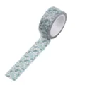 Blue paisley washi tape for DIY journaling, scrapbooking, and planner decoration. - Blue Paisley (P-44)