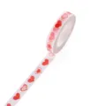 Rotes Herz Muster Washi Tape fuer Tagebuch, Scrapbooking und niedliche Schreibwaren. - Herz-Stil (SM-11)