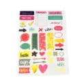 Dekoratives DIY-Planer-Aufkleber-Set mit Goldfolien-Design zum Basteln und Gestalten. - YCLD-1