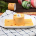Cute cheese design washi tape for DIY journaling, scrapbooking, and decorative stationery items. - Cheese Roll