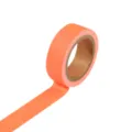Neon orange cloth tape fluorescent UV glowing warning adhesive tape variant SKU item - Orange
