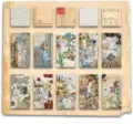 Vintage Scrapbook Paper Pack Retro Journaling Collages Material Stationery Supplies 50pcs - Collage Memories