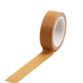 Καφέ καρό washi tape, διακοσμητική ταινία masking για DIY scrapbooking, ημερολόγιο και χειροτεχνίες. - Kafe Plegma (FG-06)