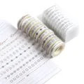 lot de rubans washi de 8 mm style ins minimaliste rubans adhésifs décoratifs pour carnet diy - Ensemble Standard