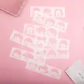 Süße Cartoon-Charakter hohle Spitzenlineal Set für Schüler DIY Malerei Zeichnung Vorlage. - Mädchen