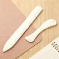 Plastik Knochenfalter Bastelwerkzeug Set für DIY Papierfalten Leder Rillen und Kanten glätten - 2er-Set