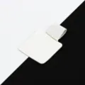 Porte-stylo en cuir autocollant pour carnet élastique boucle blanc papeterie bureau - Blanc