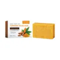 Zyvarn turmeric kojic acid brightening cleansing bar for daily face and body skin care 100g - 100.00g