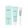 VIARELINE Mascarilla Facial Iluminadora en Crema 50g con Pincel, Hidratante y Piel Radiante - 50g con Cepillo