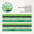 Retro Story Warning Line decorative PET tape for scrapbooking 5cmx2m - Area Blocking