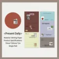 Κορεατική χαρτοταινία γραφής για scrapbooking με θέμα Καθημερινές Στιγμές διακόσμηση - Στιγμή της ζωής / Συσκευασία μονού ρολού