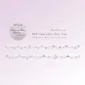 Ruban adhésif PET motif tissage de cristal pour scrapbooking et projets créatifs - Tissage de cristal