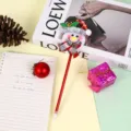 Christmas snowman ballpoint pen cute student stationery holiday gift festive desktop decor - Snowman Ballpoint Pen