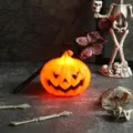 Halloween lanterne citrouille lumineuse LED effrayante fête maison hantée accessoires déco - Lanterne Citrouille Portative