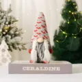 Christmas gnome plush doll faceless old man toy holiday home decor cute festive decoration - C4-2 Women's Heart Hat