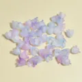 Cuentas de lirio de los valles mate de 11mm en degradado morado y azul para DIY - 2500 Piezas/Paquete / Degradado Azul-Púrpura (NO.9)