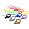 Cierres de langosta de plástico de 30mm en colores variados para llaveros artesanales - 30mm / Multicolor