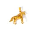 Exquisite 18K gold plated stainless steel unicorn pendant for DIY necklace jewelry making. - Standing Unicorn Style (MT05) / Gold