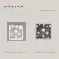 Detailed specifications of the Misty Star Flash beech wood stamp for scrapbooking - Fog Star Flash