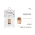 Miniature beech wood Cottage stamp for DIY journal decoration from Small Forest series - House / 15x15x24mm