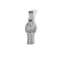 Ciondolo sarcofago faraone egizio vintage in acciaio inossidabile stile hip hop - Pharaoh Sarcophagus (FG05) / Colore acciaio