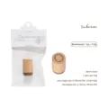 Mo-Card beech wood tambourine stamp for scrapbook decoration - Tambourine / 15x15x24mm