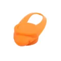Pendente luminoso LED in silicone arancione per collare di sicurezza per cani - Arancione
