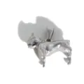 Hip-hop retro silver stainless steel pitbull dog pendant for jewelry making SKU - Bulldog Style / Steel