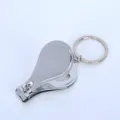 Portable 3-in-1 stainless steel nail clipper with keychain and bottle opener - Water Drop Style / No Print