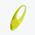 Ciondolo di sicurezza LED in silicone giallo per animali domestici luminoso accessorio - Giallo