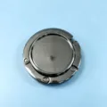 Draagbare cirkelvormige opvouwbare tassenhaak in gunmetal voor bureau en tafel - Effen Zilver / Grijs