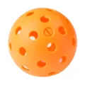 LED glowing pickleball 40 holes indoor outdoor night sports plastic training ball - 40 Holes / Orange