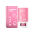 West Month Barra Solar Hidratante de Rosa SPF 50 20g Protección UV Facial Corporal - Crema Protectora Solar de Rosa