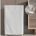 Chenille safe box dust cover heavy fabric modern minimalist furniture protector grey - 42*39*80 / Chenille Snowflake Beige