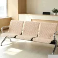 Wartezimmer Stuhl Kissenbezug verdickt gesteppt fuer offentliche Klinik Bank Sitze - 50x85cm (1 Stück) / Barcelona-Stil, Kaffeebraun