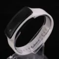 Reloj pulsera deportivo digital LED de silicona blanca para niños y parejas, moda - Blanco