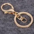 Hochwertiges vergoldetes Metall-Schlüsselanhänger-Set für DIY-Schmuckherstellung - 仿金8字扣款