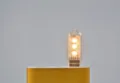Mini USB LED Nachtlicht mit 3 LEDs, tragbar, warmes Licht für Schlafsaal oder Powerbank. - 3LED Transparent/Warmlicht
