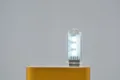 Mini USB LED Nachtlicht mit 3 LEDs weisse Beleuchtung fuer Studentenwohnheim und Powerbank - 3LED Transparent/Weißlicht